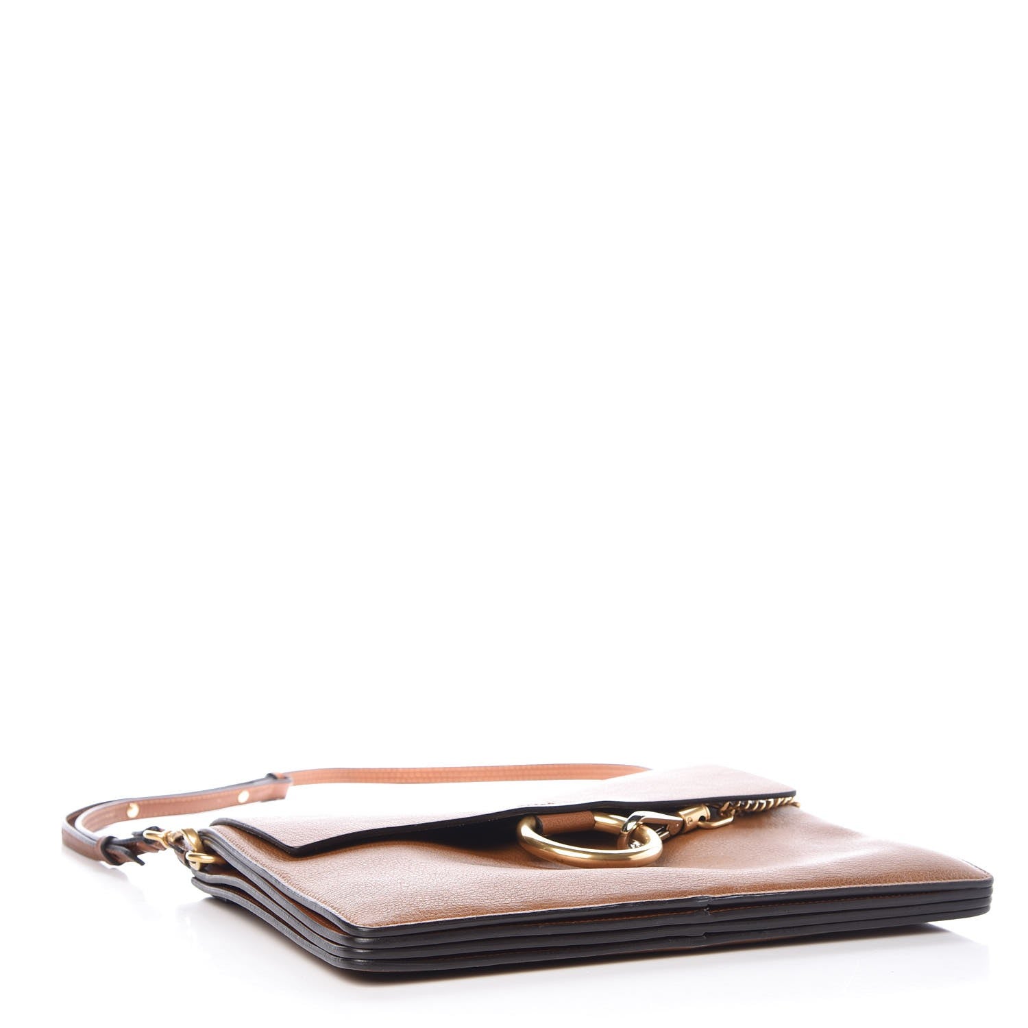 Chloe Goatskin Medium Faye Shoulder Bag Caramel 4 of 7