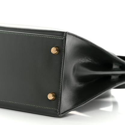 Hermes Box Kelly Sellier 28 Vert Fonce 10 of 25