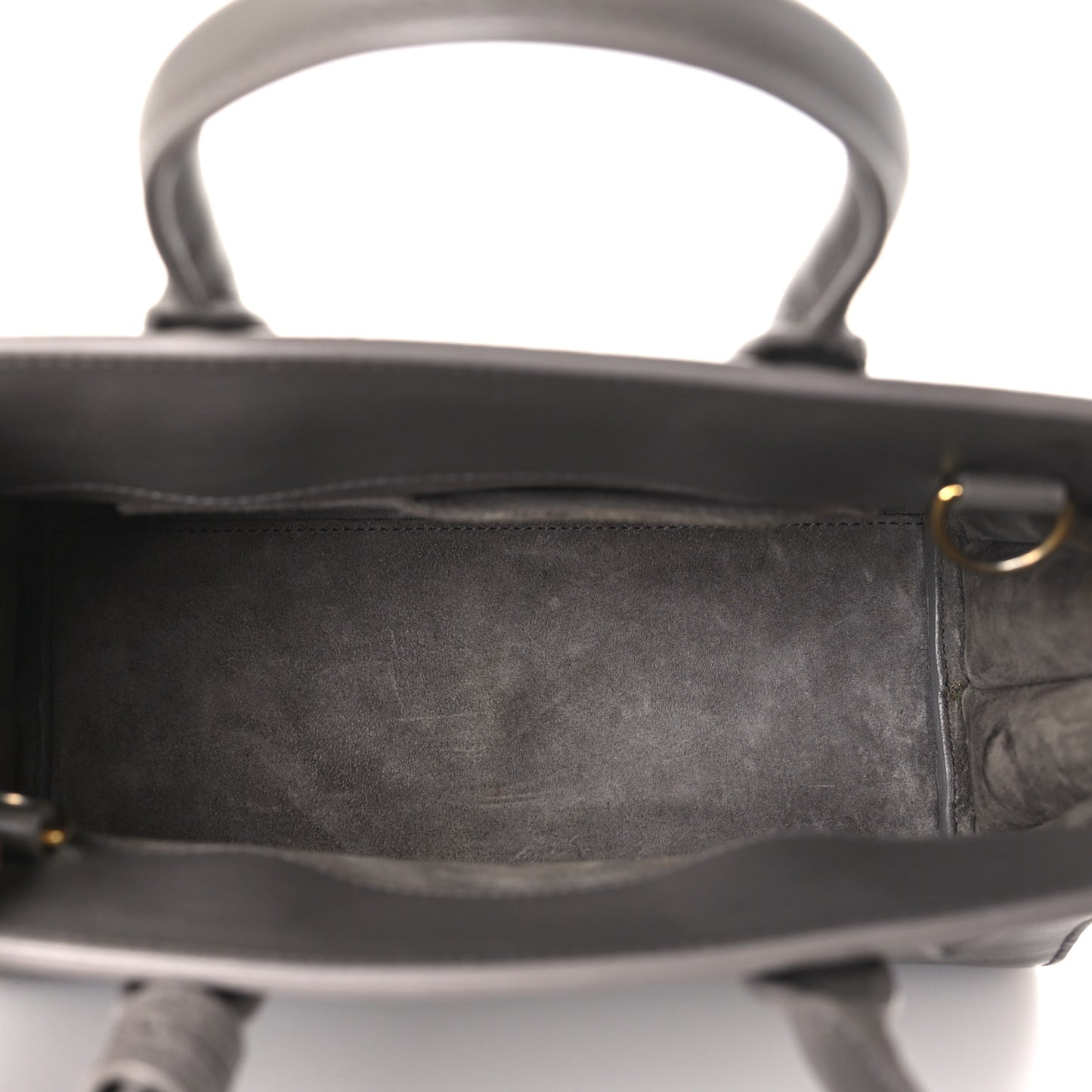 Calfskin Nano Sac De Jour Fog