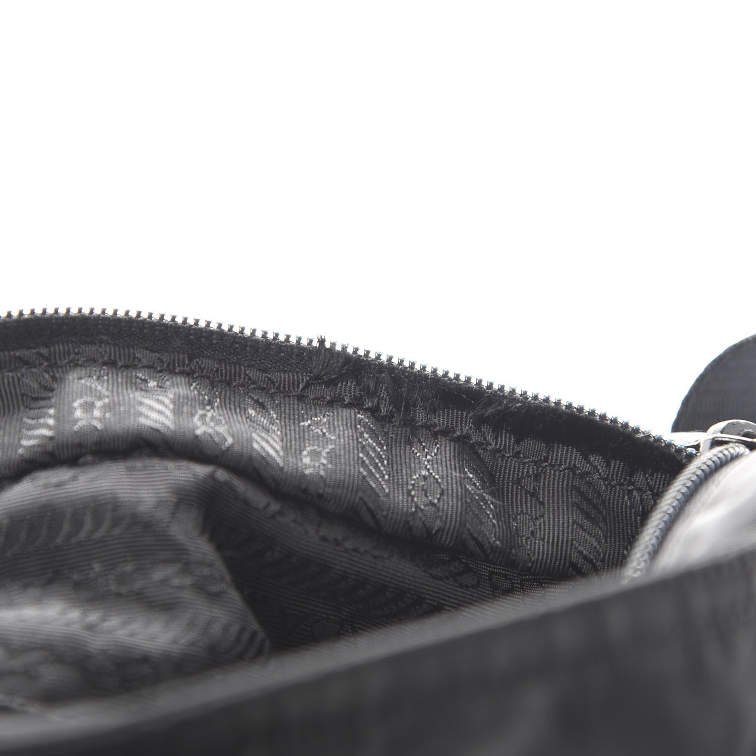 Prada Nylon Flat Messenger Bag Black 9 of 9