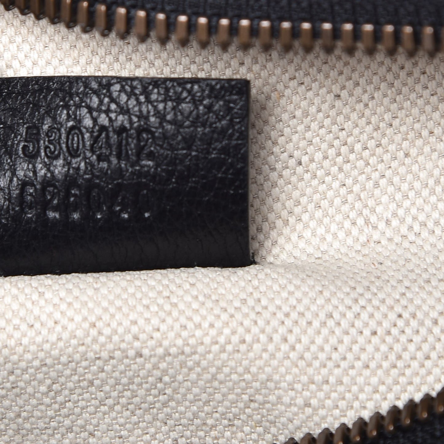 Grained Calfskin Logo Belt Bag Black