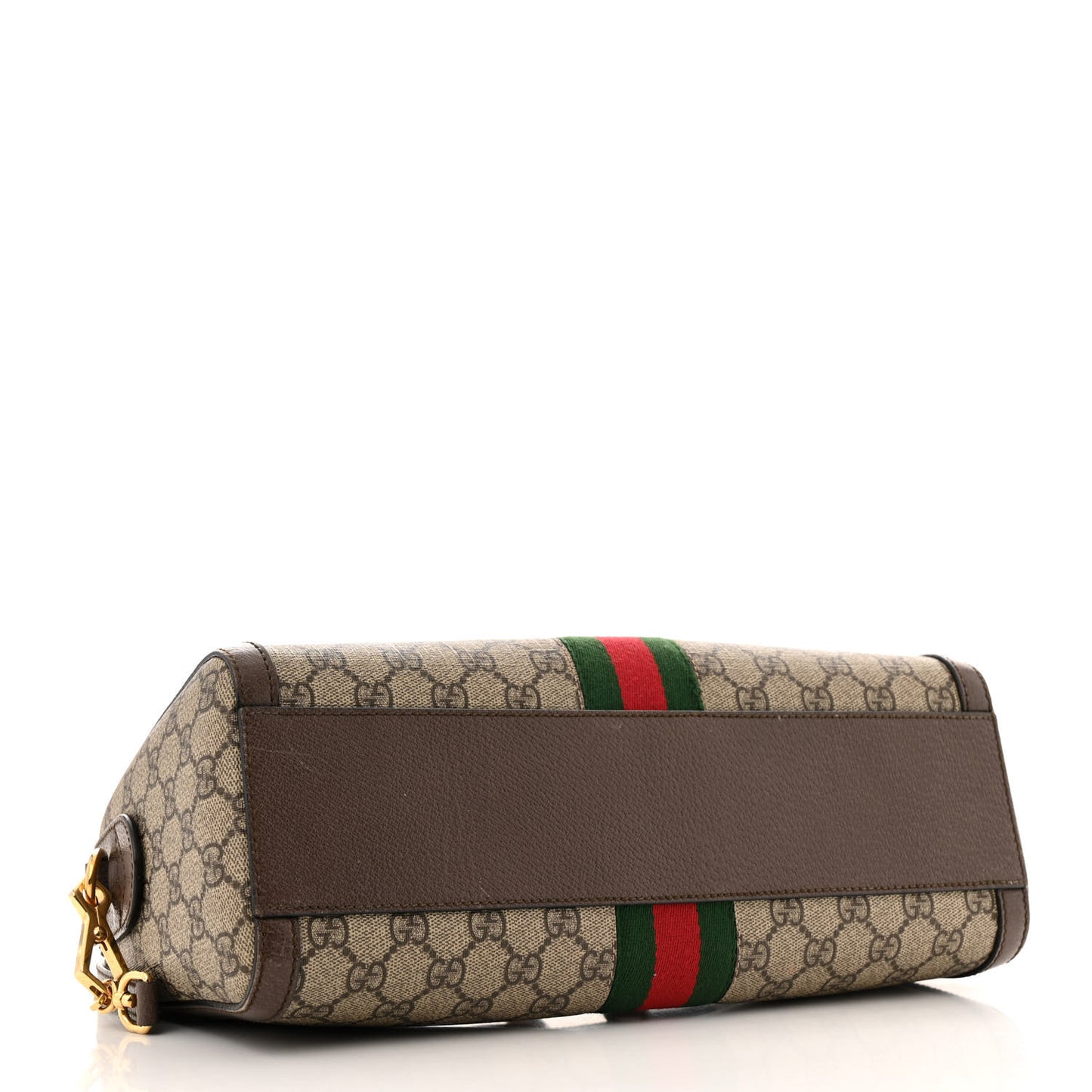 GG Supreme Monogram Web Medium Ophidia Boston  Beige Ebony New Acero