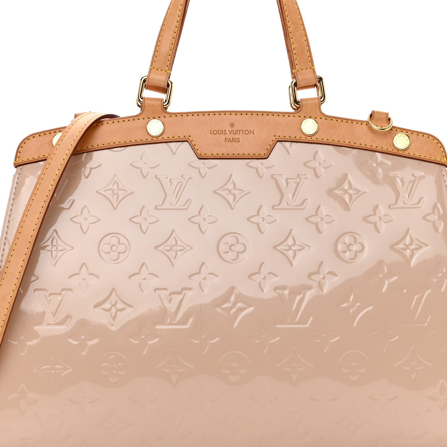 Louis Vuitton Vernis Brea MM Rose Angelique 7 of 11