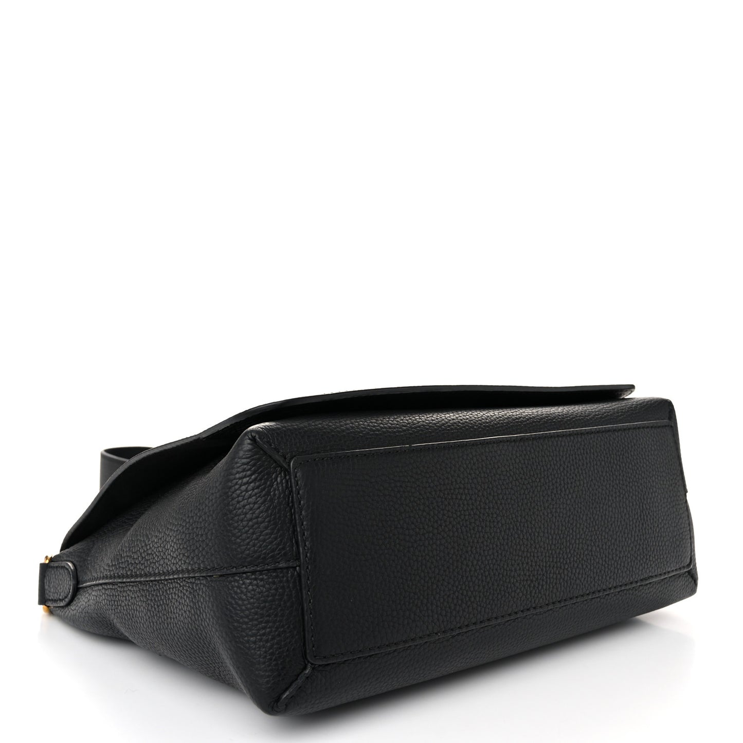 Signature Grain Medium Burleigh Crossbody Bag Black