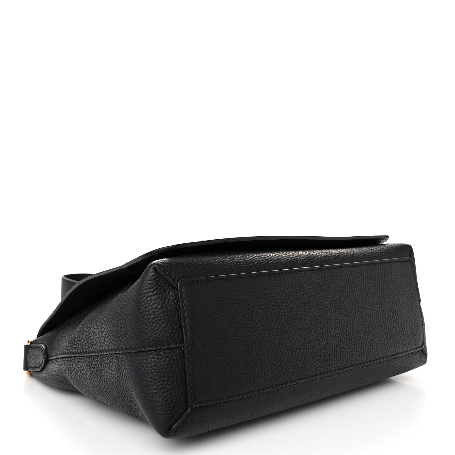 Burberry Signature Grain Medium Burleigh Crossbody Bag Black 4 of 11