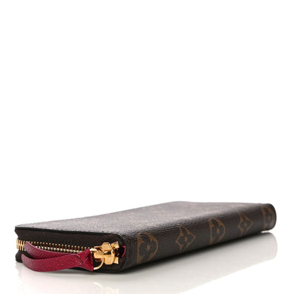Louis Vuitton Monogram Clemence Wallet Fuchsia 4 of 10