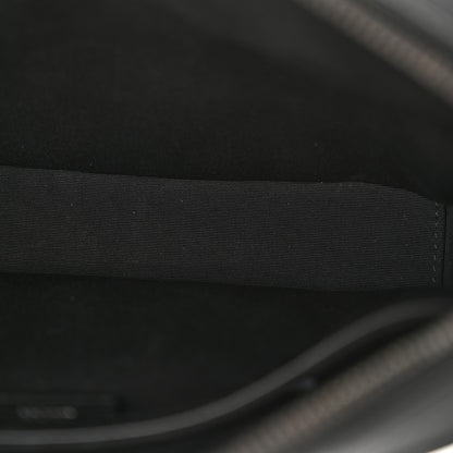 Christian Dior Grained Calfskin Embossed Dior Gravity Rider Zipped 2.0 Messenger Black 11 of 12