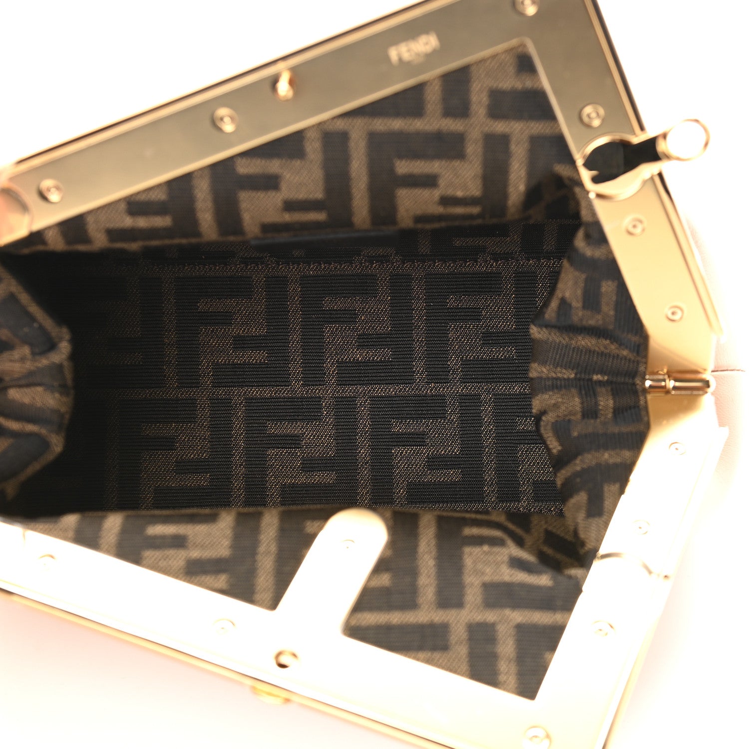 Fendi Shiny Nappa Small Fendi First Poudre 5 of 11
