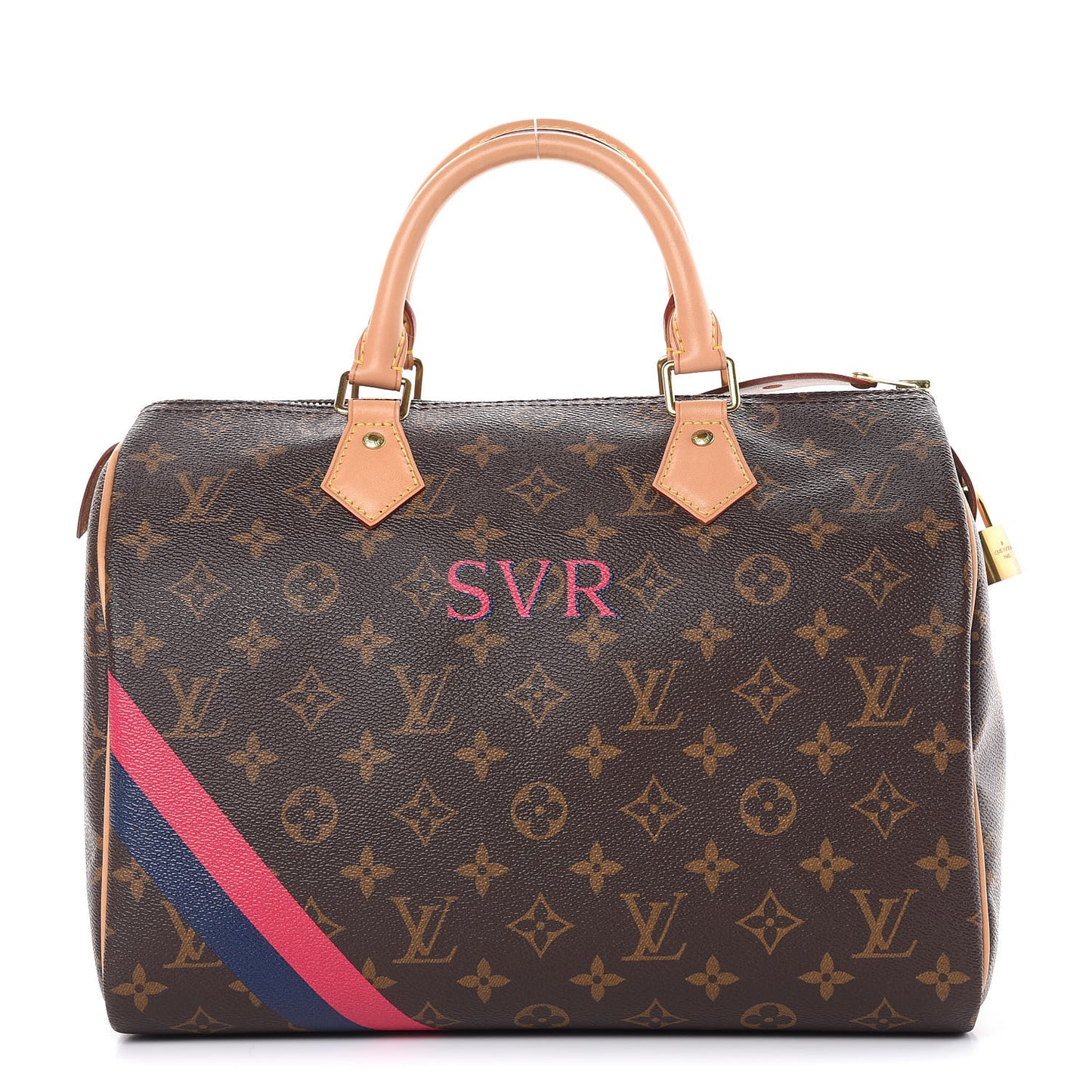 Monogram My LV Heritage Speedy 30 Fuchsia Violet