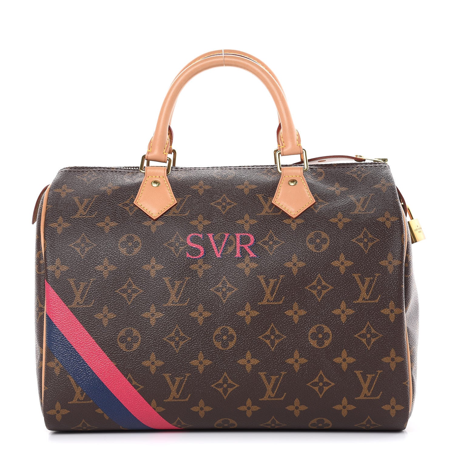 Louis Vuitton Monogram My LV Heritage Speedy 30 Fuchsia Violet 1 of 12