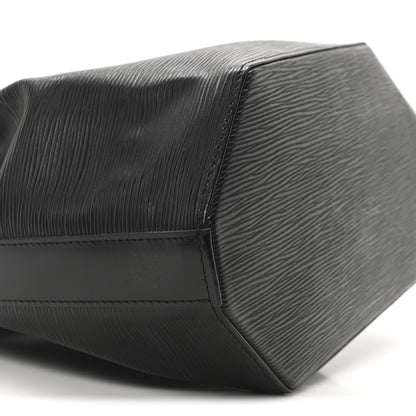Louis Vuitton Epi Sac D'epaule Black 8 of 9