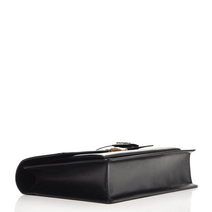 Saint Laurent Calfskin Large Highschool Satchel Black 5 of 10