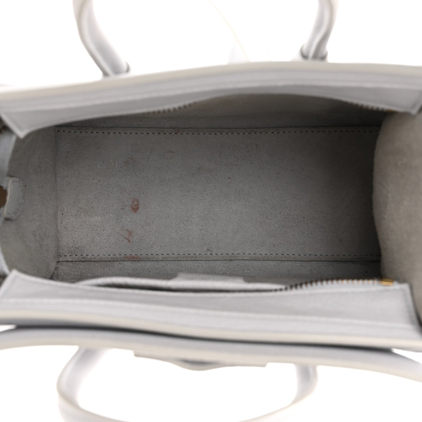 Drummed Calfskin Nano Luggage Lune