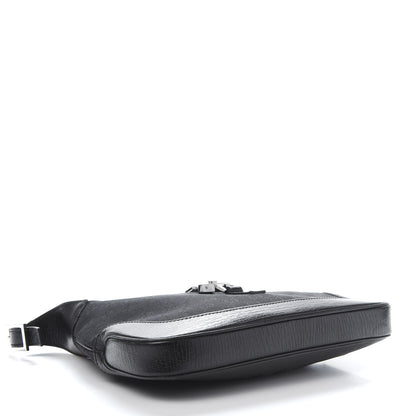 Gucci Monogram Small Jackie O Hobo Black 4 of 14