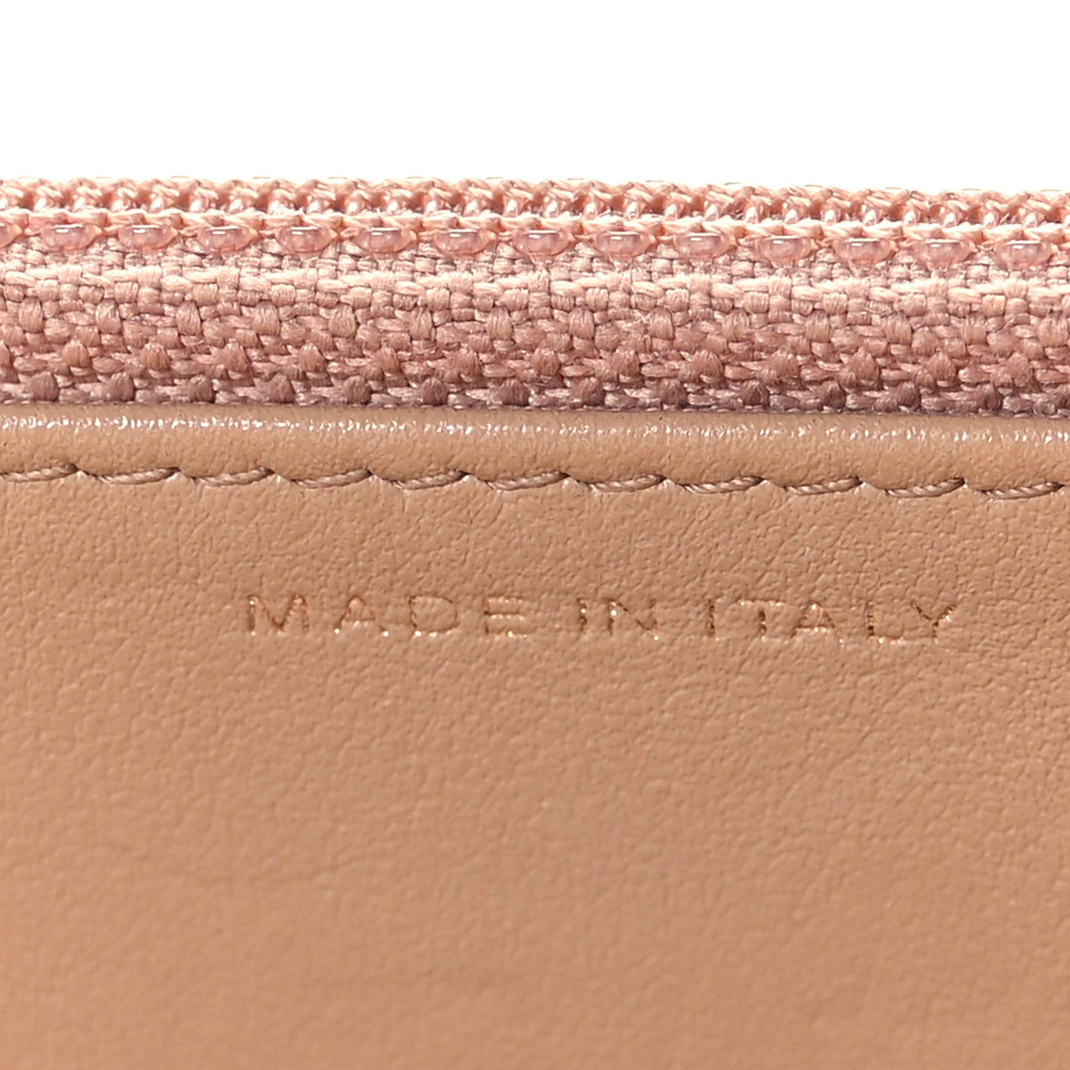 Chanel Caviar Quilted Boy Wallet On Chain WOC Dark Beige 7 of 13