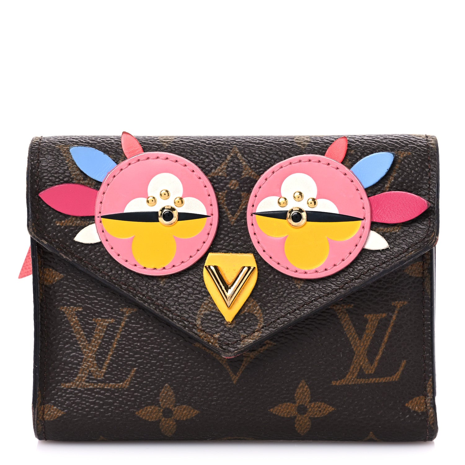 Louis Vuitton Monogram Lovely Birds Victorine Wallet 1 of 15