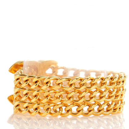 Chanel CC Turnlock Chain Bracelet Gold 3 of 5