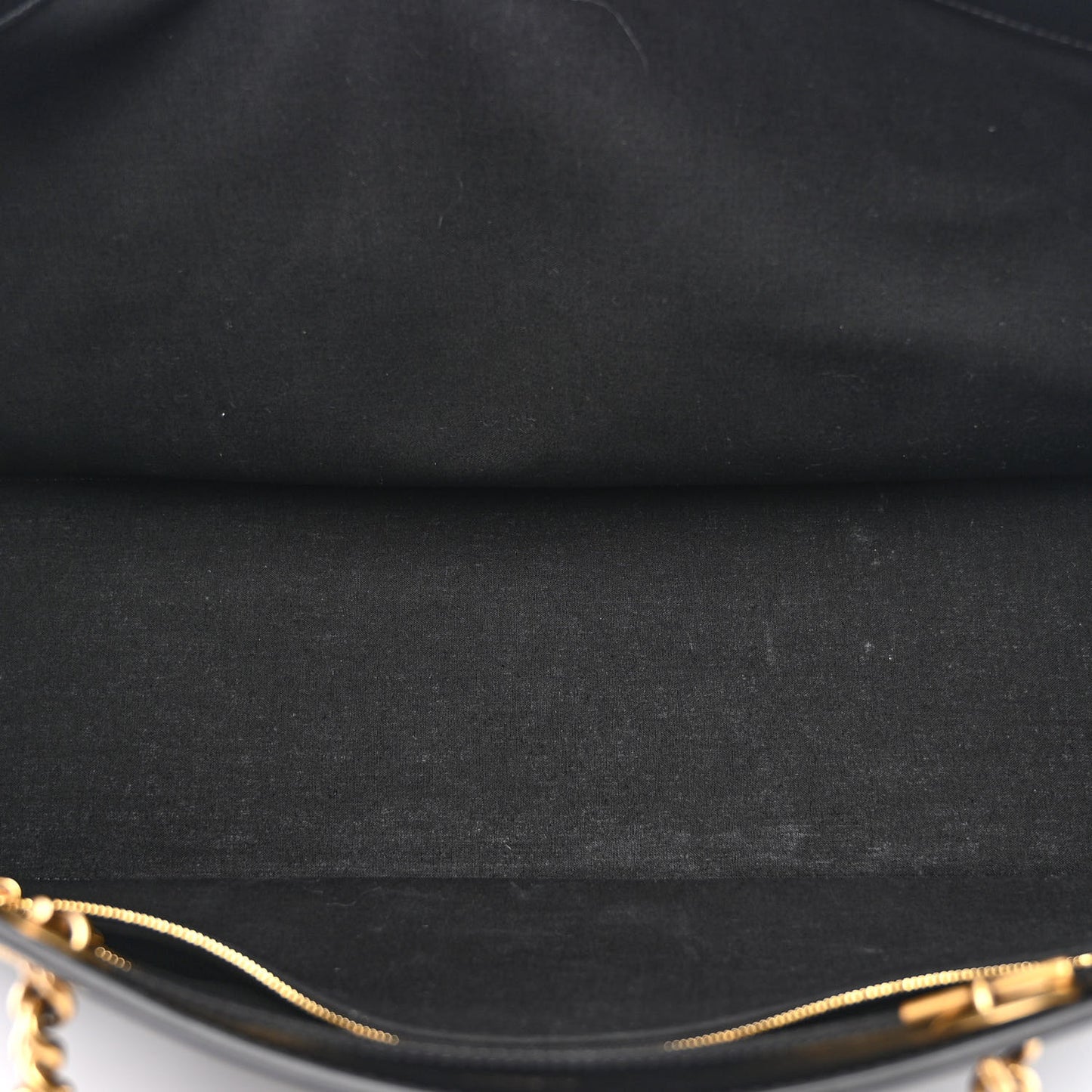 Soft Smooth Calfskin Large Duty Free Tote Black