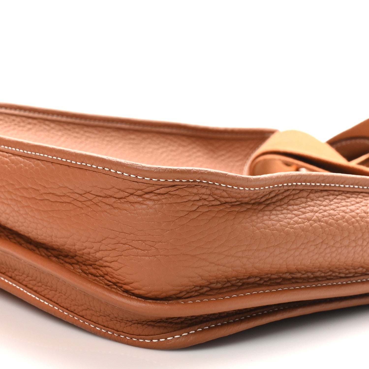 Hermes Taurillon Clemence Evelyne III PM Gold 10 of 11