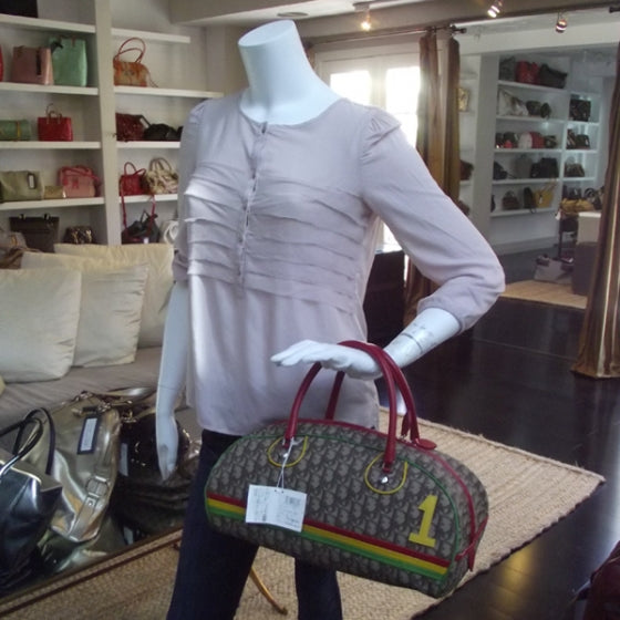 Monogram Rasta Bowler Beige