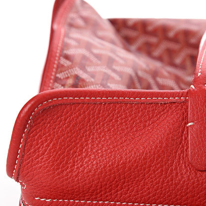 Goyard Goyardine Sac Hardy Pet Carrier PM Red 10 of 17
