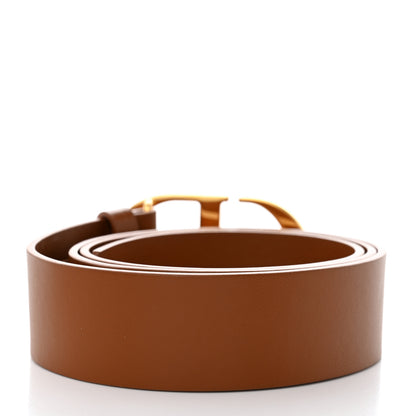 Christian Dior Calfskin 30 Montaigne Belt 85 Brown 2 of 7