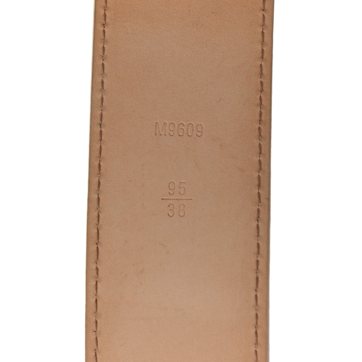 Damier Azur LV Initiales Belt 95 38