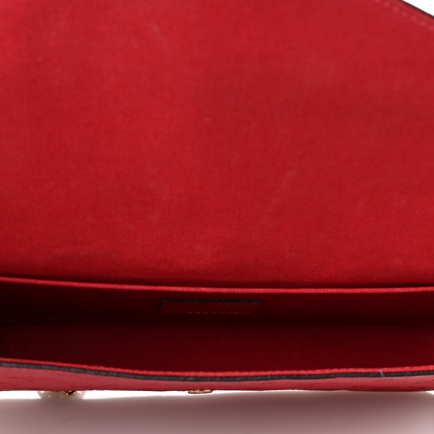 Louis Vuitton Empreinte Pochette Felicie Chain Wallet Scarlet 6 of 10
