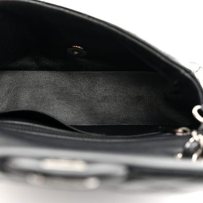 Chanel Patent Calfskin Quilted Mini Rectangular Flap Black 5 of 10