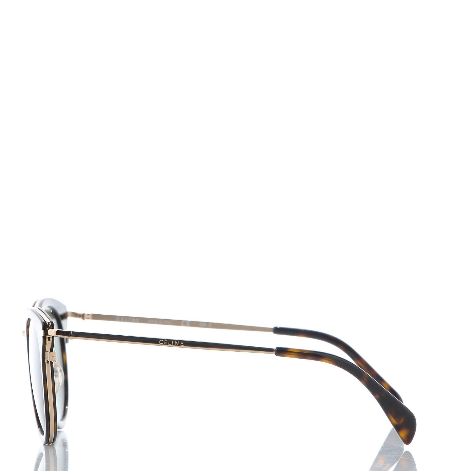 Celine Acetate Lea Sunglasses CL41373/S Dark Havana 3 of 7