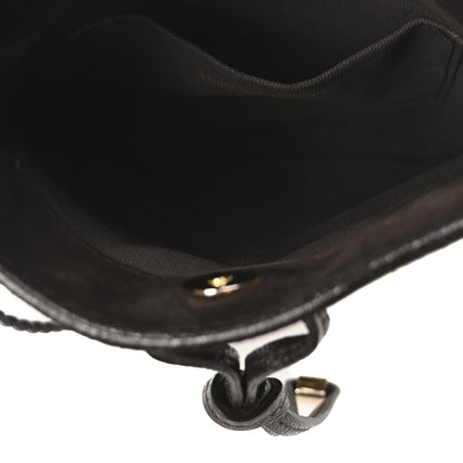 Saint Laurent Suede Fringe Messenger Bag Chocolate 5 of 9