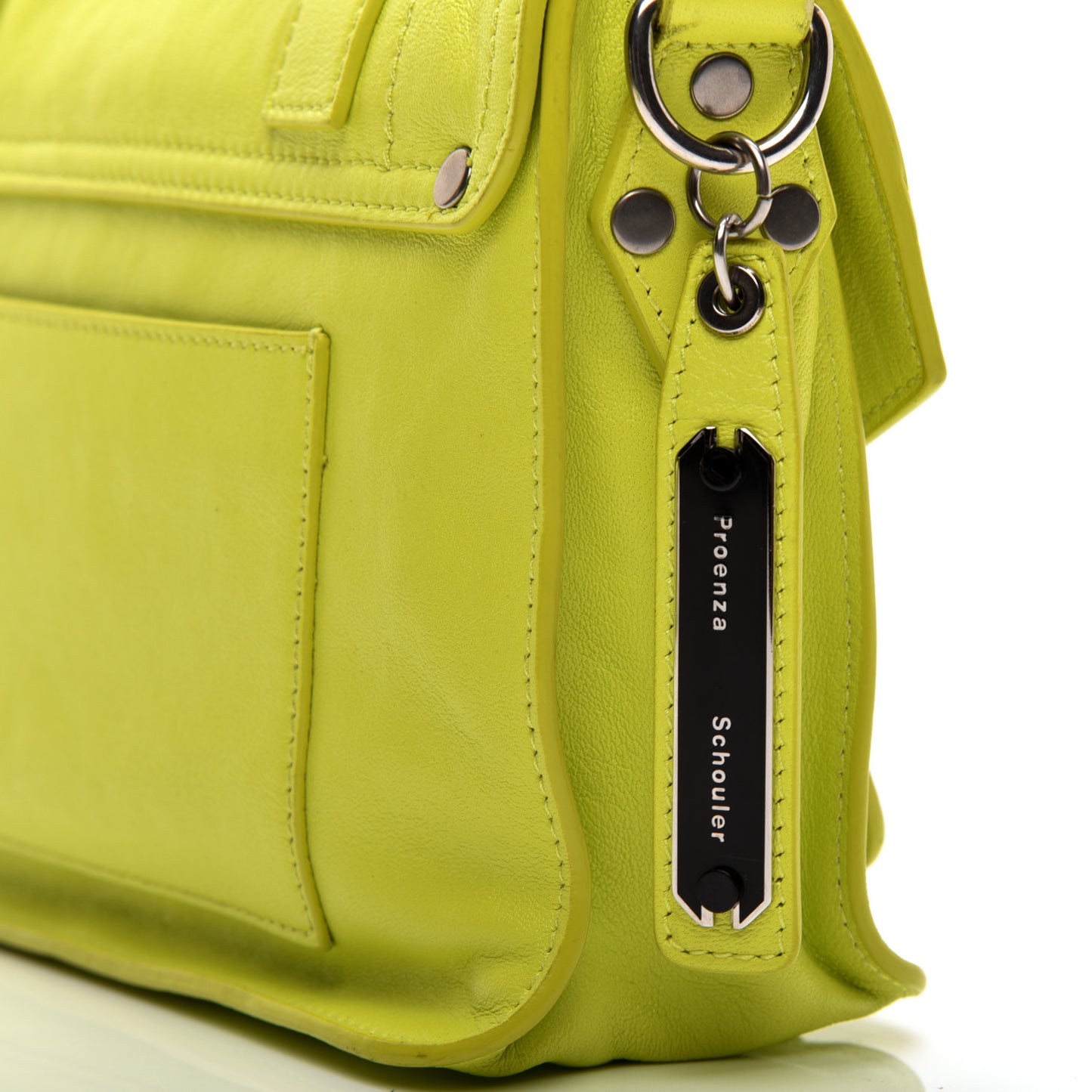 Lambskin Tiny PS1 Satchel Sulfur