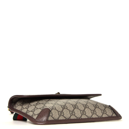 Gucci GG Supreme Monogram Neo Vintage Web Belt Bag Brown 5 of 8