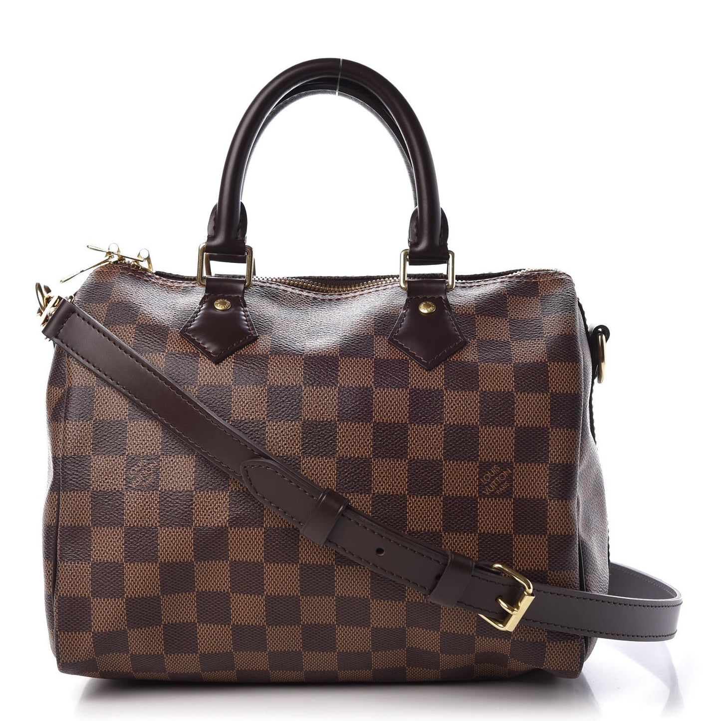 Damier Ebene Speedy Bandouliere 25