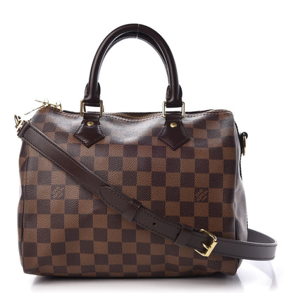 Louis Vuitton Damier Ebene Speedy Bandouliere 25 1 of 7