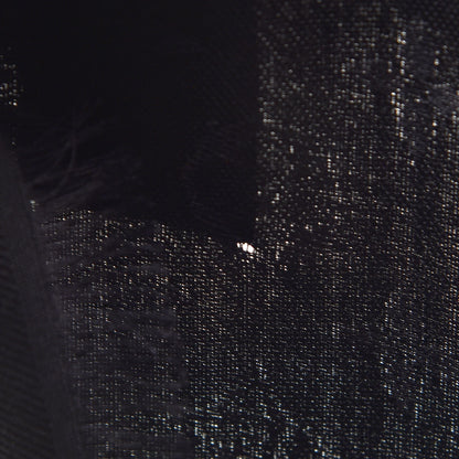 Louis Vuitton Silk Wool Monogram Shawl Black 6 of 6