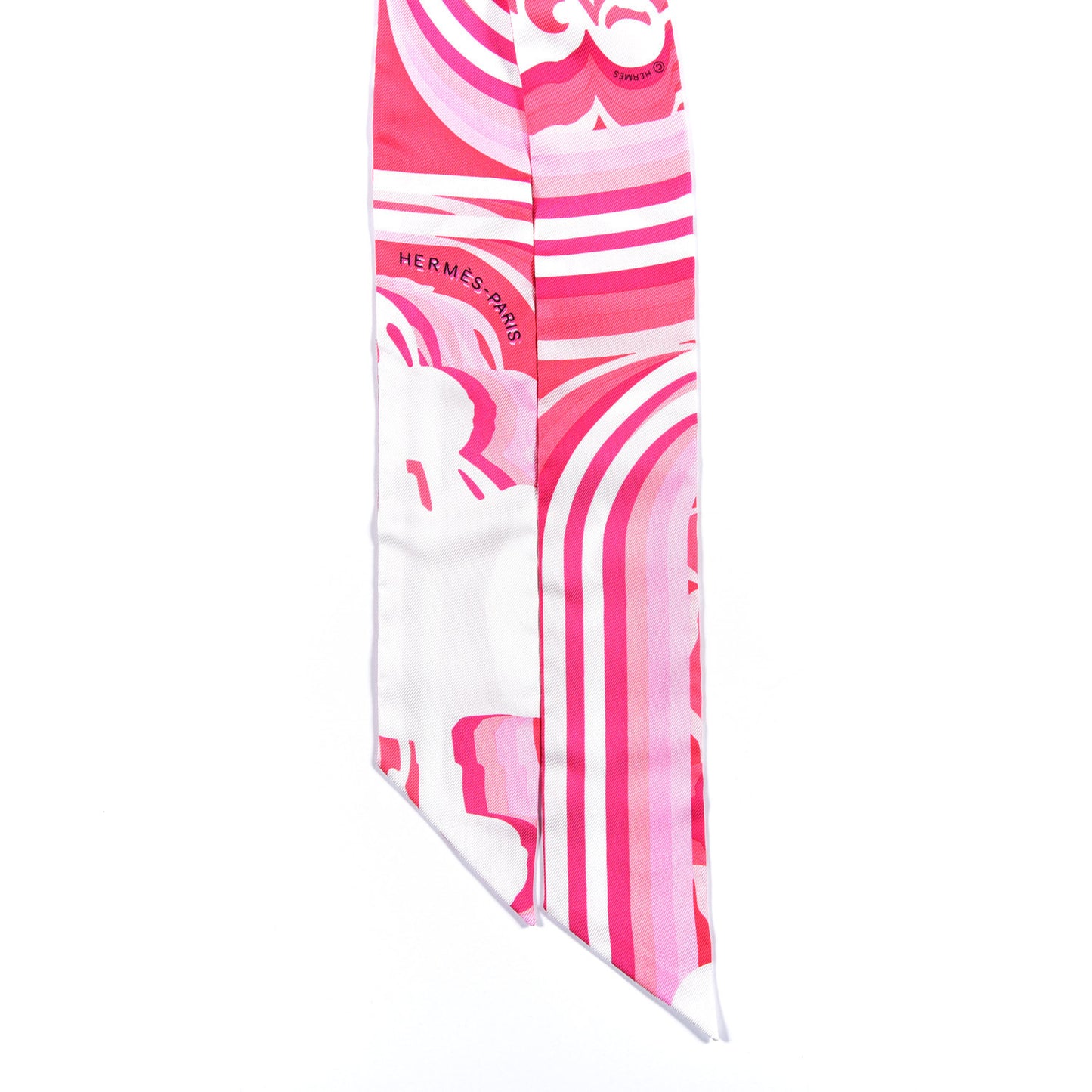 Silk Brides de Gala Shadow Twilly Rose Blanc Fuchsia