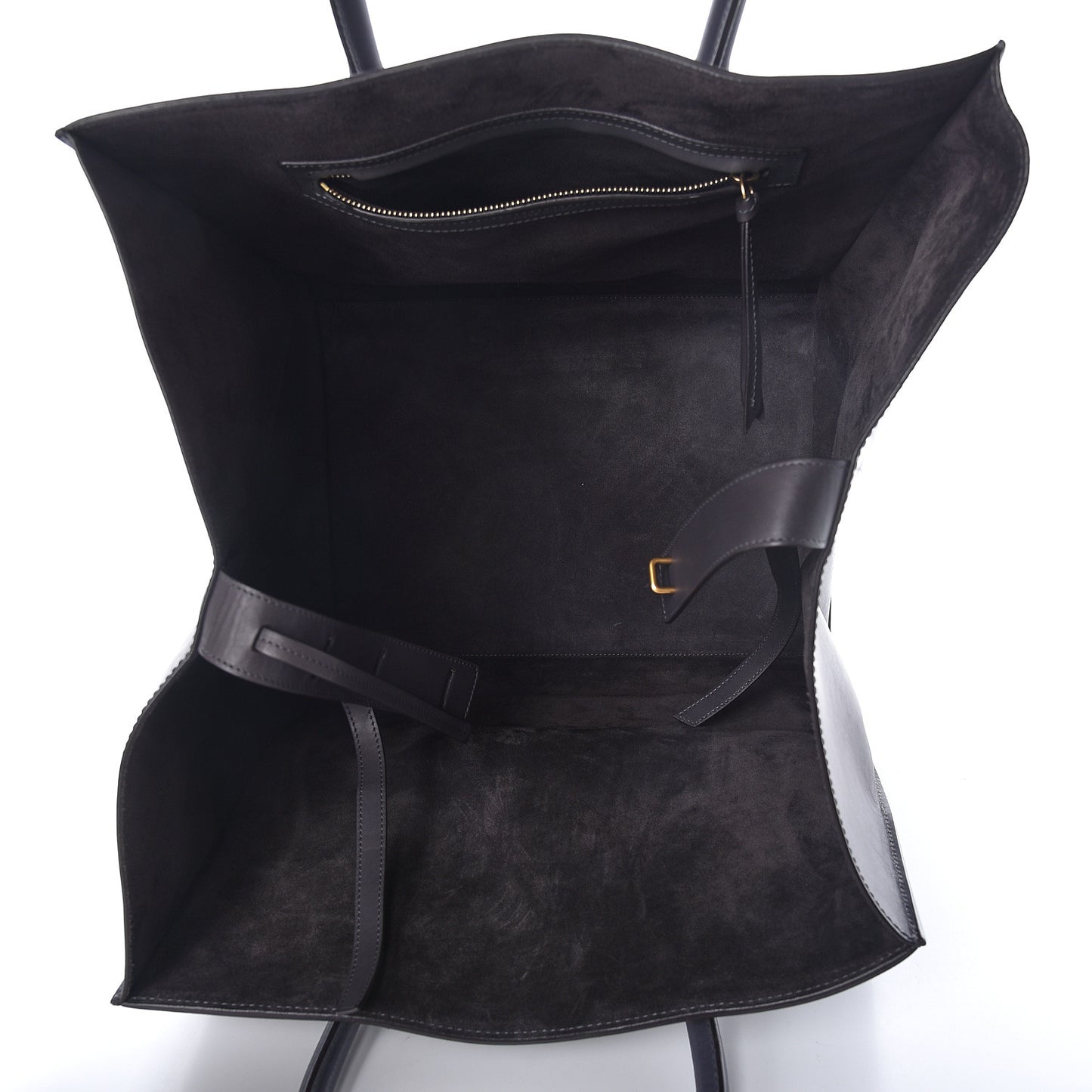 Natural Calfskin Large Phantom Luggage Grey