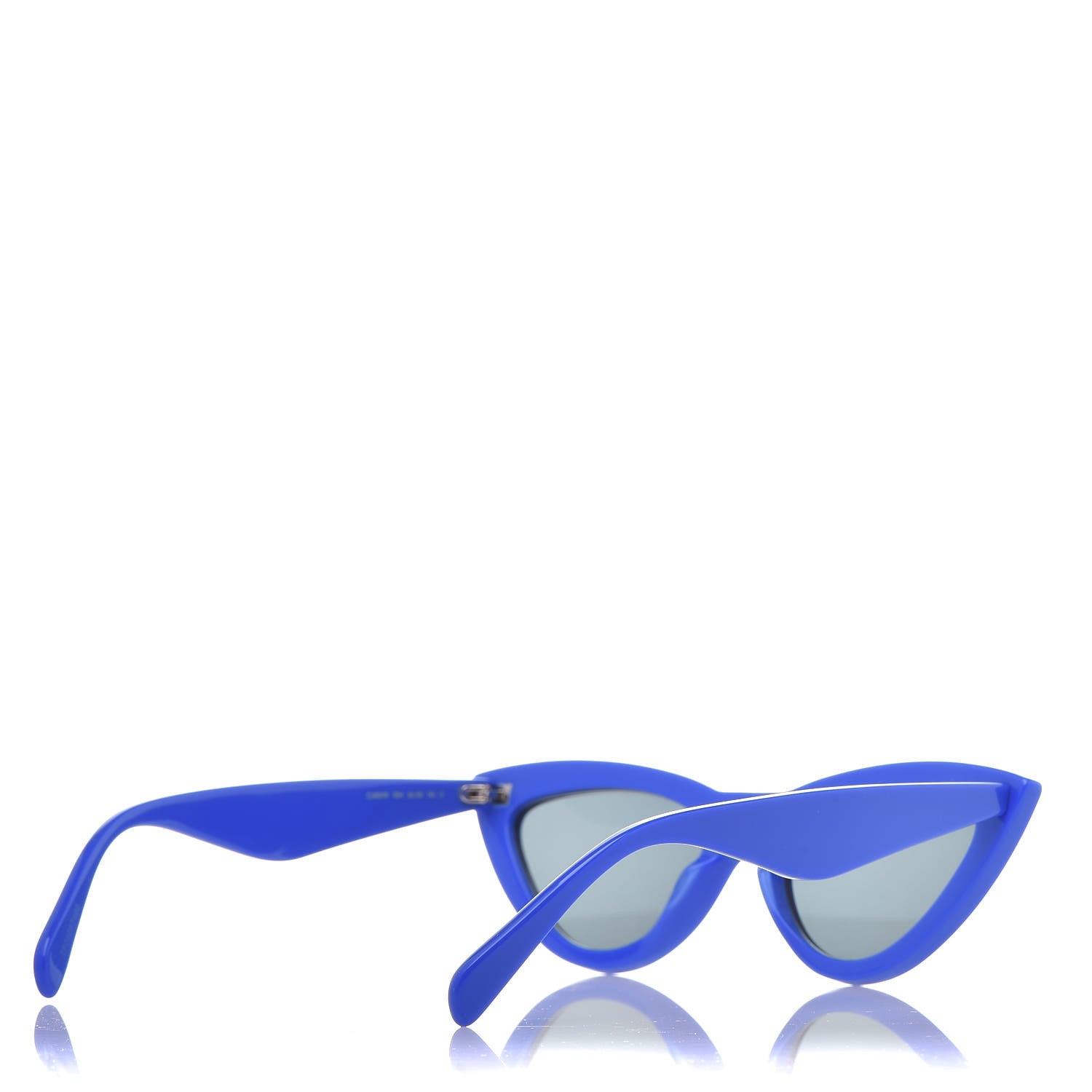 Celine Acetate Cat Eye Sunglasses CL40019I Blue 4 of 6