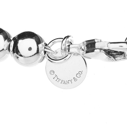 Tiffany Sterling Silver Return To Heart Graduated Ball Necklace 7 of 7