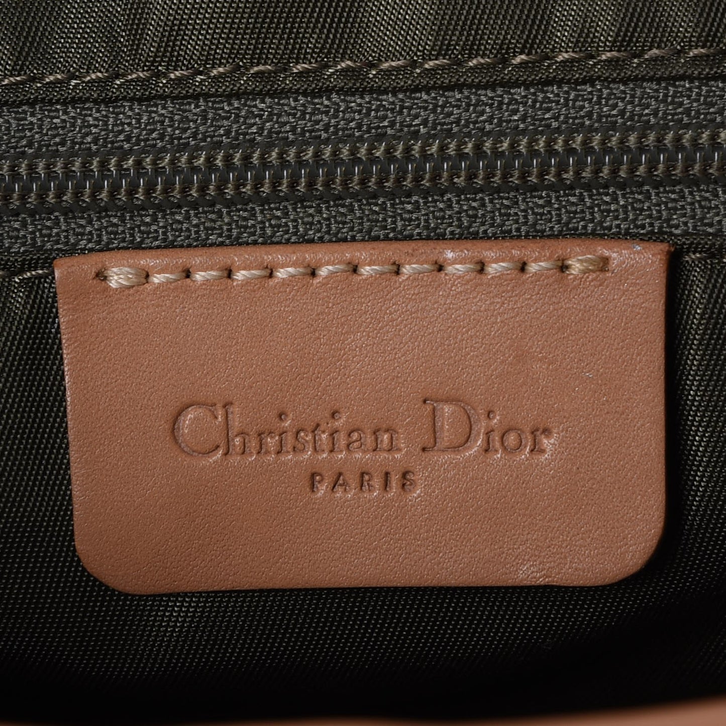 Monogram Double Saddle Bag Green
