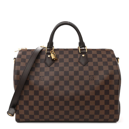 Louis Vuitton Damier Ebene Speedy Bandouliere 35 1 of 9