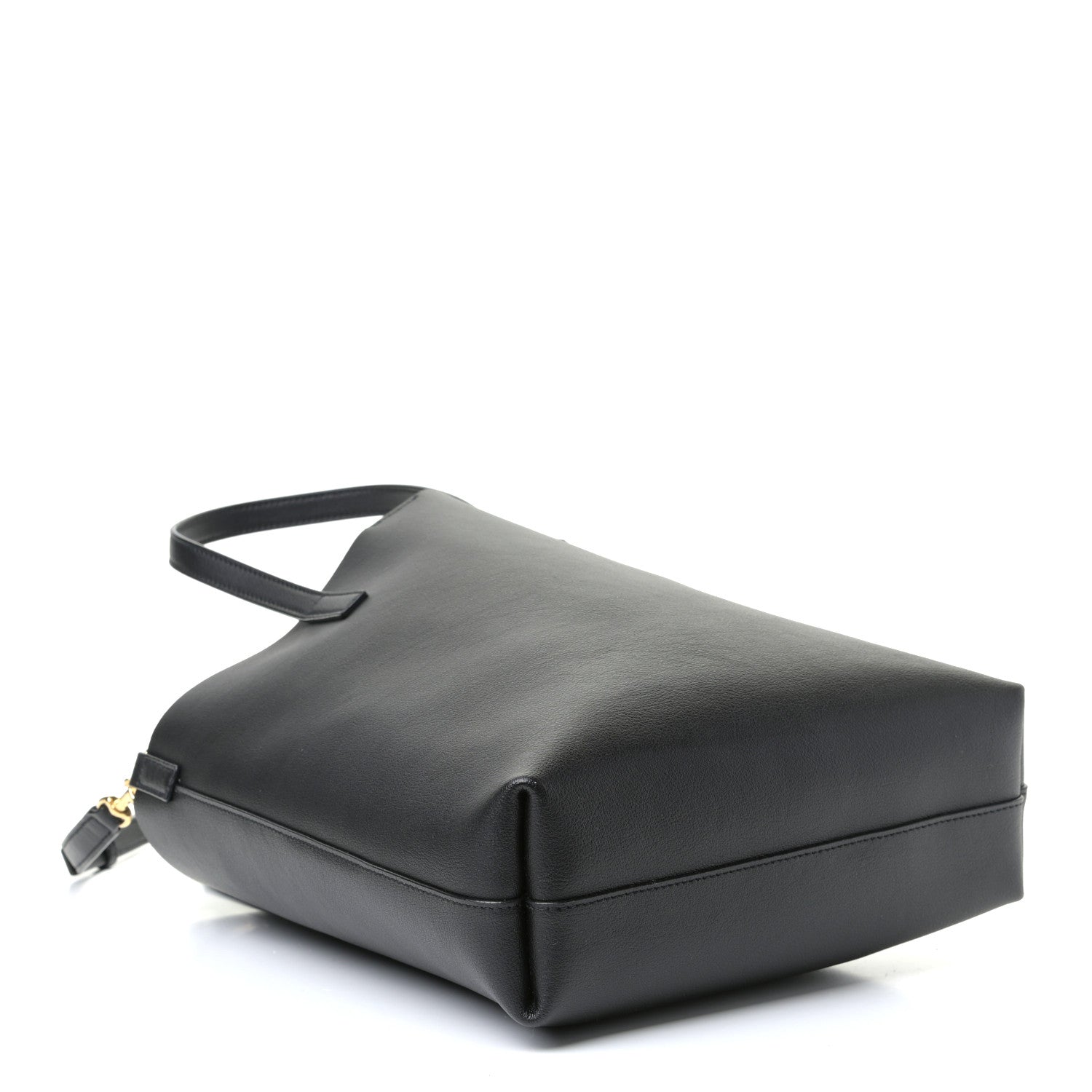 Saint Laurent Calfskin Toy Shopping Tote Black 3 of 4