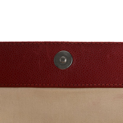 Chanel Caviar Quilted Timeless CC Shopping Tote Red 11 of 12