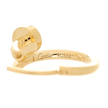 Cartier 18K Yellow Gold Juste Un Clou Single Hoop Earring 5 of 5