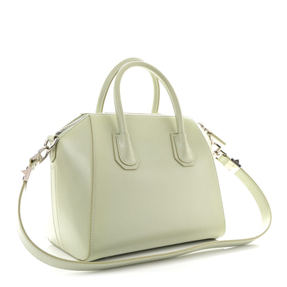 Givenchy Shiny Lord Calfskin Small Antigona Aqua Green 3 of 10
