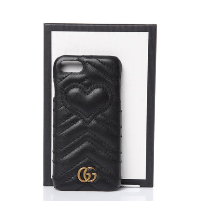 Gucci Calfskin Matelasse Marmont iPhone 7 Case Black 6 of 6