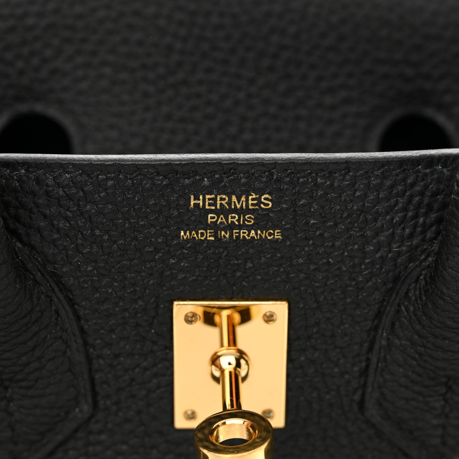 Hermes Togo Birkin 25 Black 6 of 14
