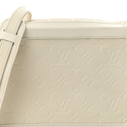 Louis Vuitton Taurillon Monogram Solar Ray Soft Trunk Powder White 7 of 10