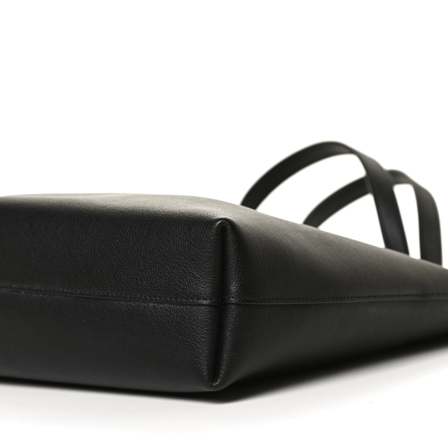 Calfskin Toy Shopping Tote Black